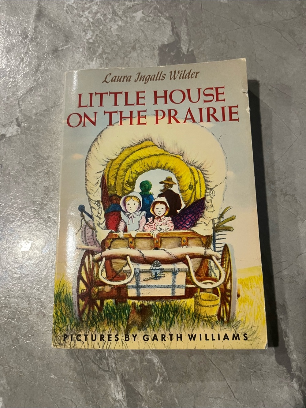 VTG.  Little House on the Prairie Book